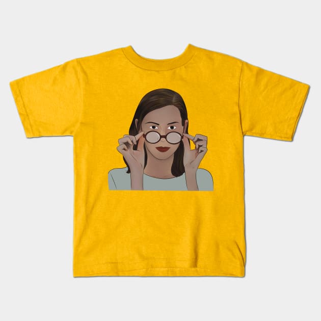 Miss Honey Kids T-Shirt by Thelunarwoodco